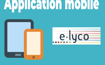 e-lyco, l’application mobile